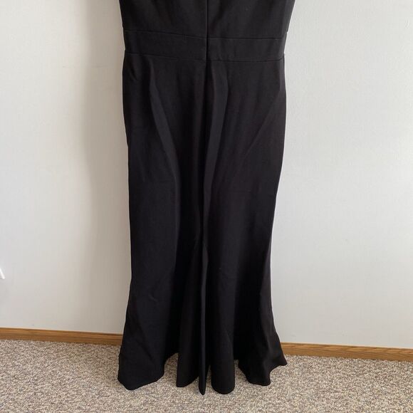 Sheri Hill Off The Shoulder Maxi Evening Gown Mermaid Bodycon Size 6 50824 Black - Picture 6 of 8